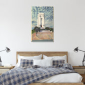 軍団の塔、森林芝記念公園 キャンバスプリント (インサイチュ (寝室))