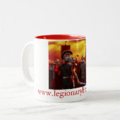 軍団兵はマグを予約します ツートーンマグカップ (正面左)