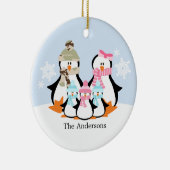 軍家族のクリスマスオーナメント セラミックオーナメント (右)