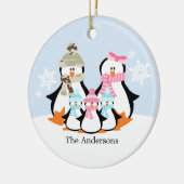 軍家族のクリスマスオーナメント セラミックオーナメント (左)