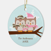 軍家族のクリスマスオーナメント セラミックオーナメント (左)