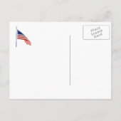 軍感謝してい用愛国的はがき ポストカード (裏面)