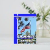 軍感謝してい用愛国的はがき ポストカード (スタンド正面)