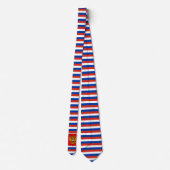 軍旗ロシアのと軍服、ロシア国旗 ネクタイ (裏面)