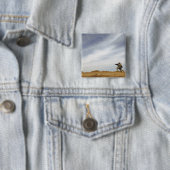 軍曹が警備を行う 缶バッジ (インサイチュ)