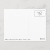 『軍曹と笑う少女』（ぐんそうとわらうしょうじょ、英: Officer and Laughing Gi ポストカード (裏面)