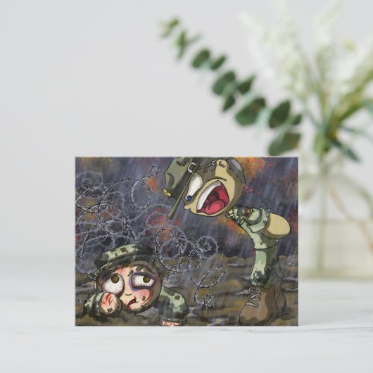 軍曹 ポストカード (スタンド正面)