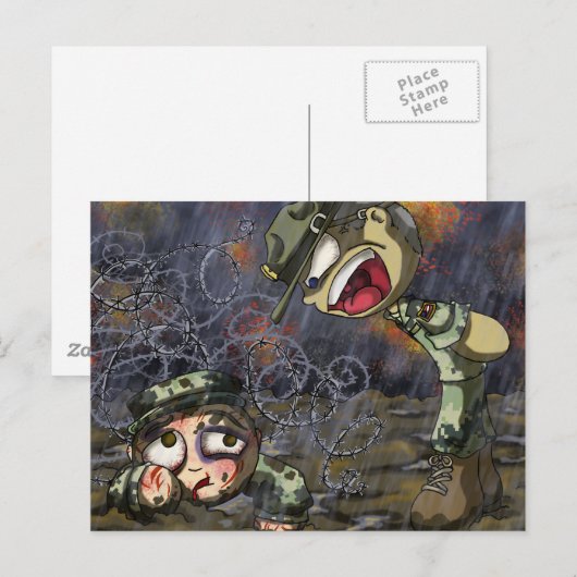 軍曹 ポストカード (正面/裏面)