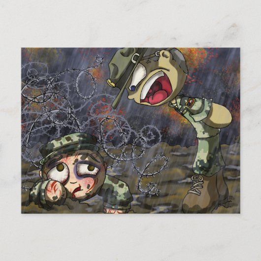 軍曹 ポストカード (正面)