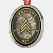 軍曹 SGT メタルオーナメント (左)