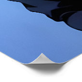 軍服を着たウサギ | AIアートポスター ポスター (角)