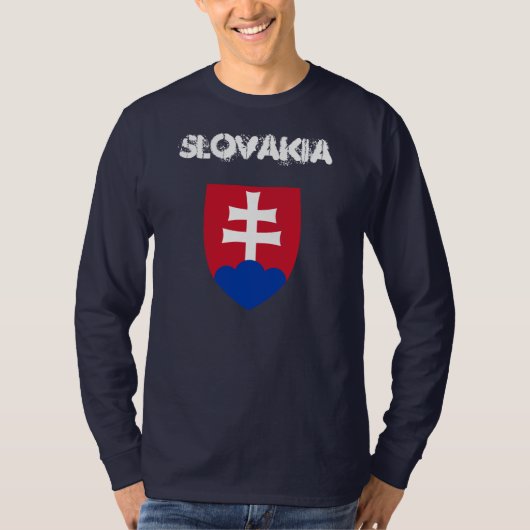 軍服を着たスロバキア Tシャツ (正面)