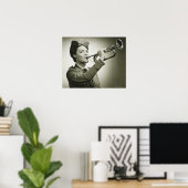 軍服を着た女性 ポスター (ホームオフィス)