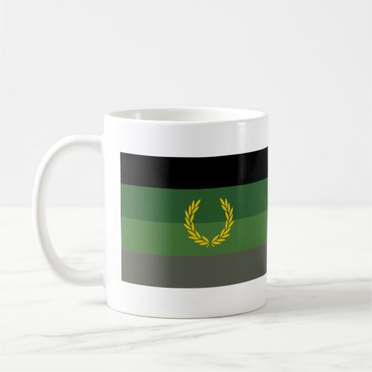軍服プライドフラグ コーヒーマグカップ (左)
