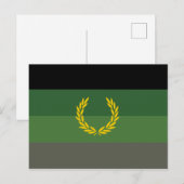 軍服プライドフラグ ポストカード (正面/裏面)