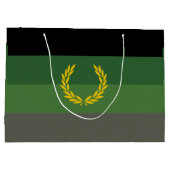 軍服プライドフラグ ラージペーパーバッグ (裏面)