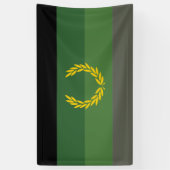 軍服プライドフラグ 横断幕 (縦)