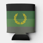 軍服プライドフラグ 缶クーラー (裏面)