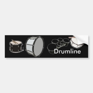 軍楽隊-マーチングバンド- Drumline バンパーステッカー
