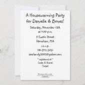 軍歓迎パーティー 招待状 (裏面)