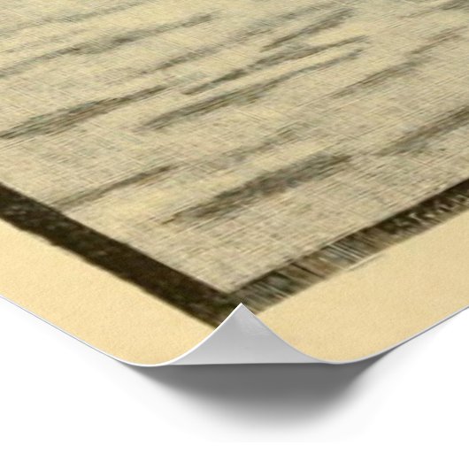 軍用カヌー ポスター (角)