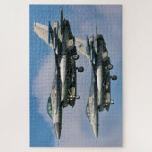 軍用ジェット機 ジグソーパズル (縦)