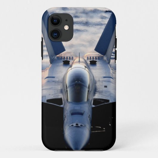 軍用ジェット機 Case-Mate iPhoneケース (裏面)