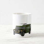 軍用ハンヴィーオフロード戦術車両 コーヒーマグカップ (中央)