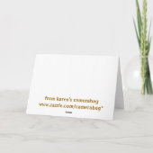 軍用ブーツカード カード (裏面)