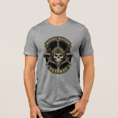 軍用作業犬ベテランK9エンブレム トライブレンドTシャツ (正面)