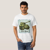 軍用戦車Tシャツ Tシャツ (正面フル)