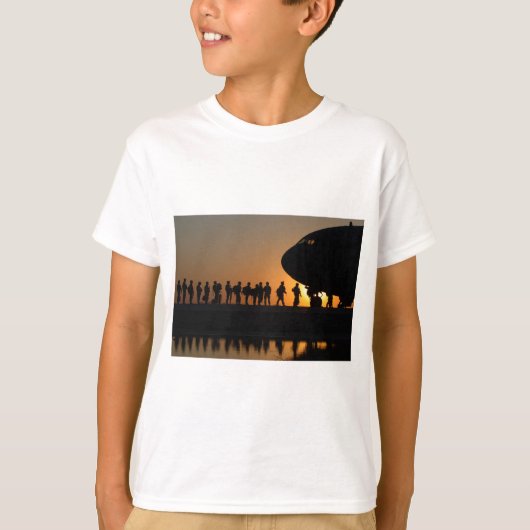 軍用機 Tシャツ (正面)