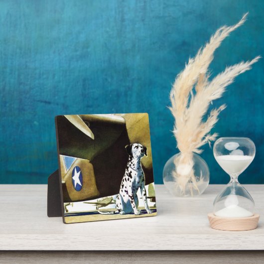 軍用犬 フォトプラーク (インサイチュ)