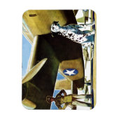 軍用犬 マグネット (縦)