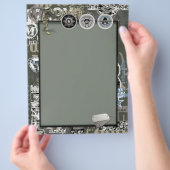 軍用飛行機 チラシ (手)