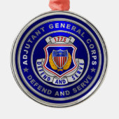 軍総監 メタルオーナメント (正面)