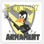 軍縮ペグレッグのピートシール スクエアシール (正面)