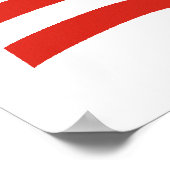 軍自由 – 名誉学生プリントポスター ポスター (角)