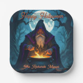 軍艦がハローウィンパーティを造る ペーパープレート (正面)