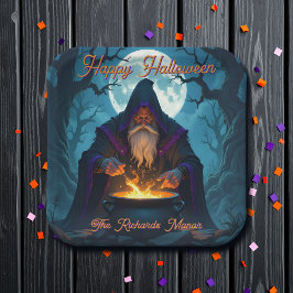 軍艦がハローウィンパーティを造る ペーパープレート