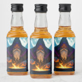 軍艦がハローウィンパーティを造る リキュールボトルラベル (ボトル)