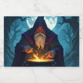 軍艦がハローウィンパーティを造る リキュールボトルラベル (シングルラベル)