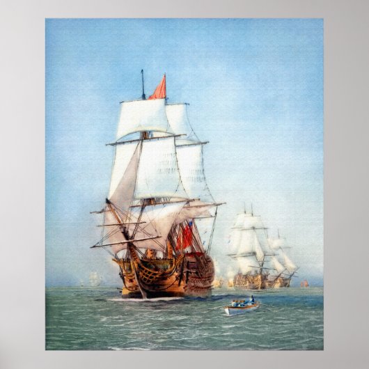 軍艦の勝利 ポスター (正面)