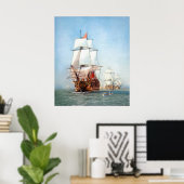 軍艦の勝利 ポスター (ホームオフィス)