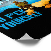 軍艦ウクライナ地図プライドヴィンテージウクライナ郵便料金 ポスター (角)