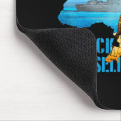 軍艦ウクライナ地図プライドヴィンテージウクライナ郵便料金 マウスパッド (コーナー)