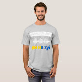 軍艦ロシアのが自死しストップてウクライナ戦争 Tシャツ (正面フル)