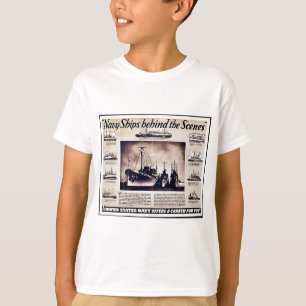 軍艦裏で Tシャツ