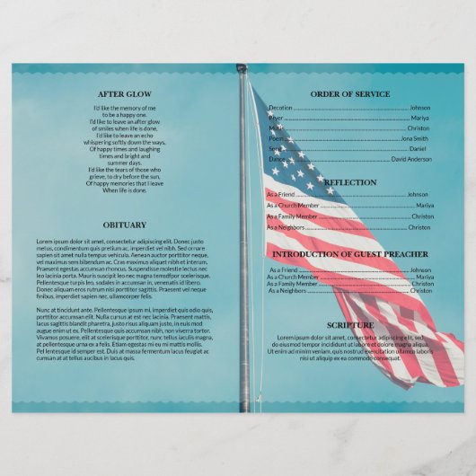 軍葬テンプレート (裏面)