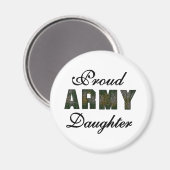 軍誇りを持ったの娘 マグネット (正面/裏面)